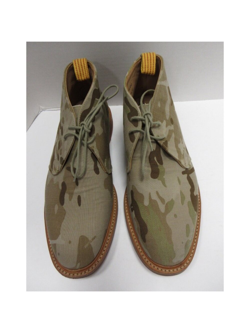 Mark McNairy Boots 11 New Amsterdam Chukka Camo Ripstop Rubber Sole